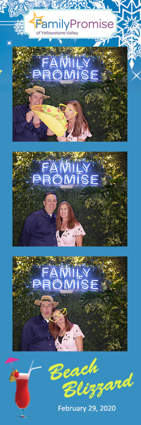 Beach Blizzard Party for a Promise- A Toast To 15 Years! | View more photos from the event at gallery.photoboothbillings.com/u/PhotoBoothBillings/Beach-Blizzard-Party-for-a-Promise-A-Toast-To-15-Years